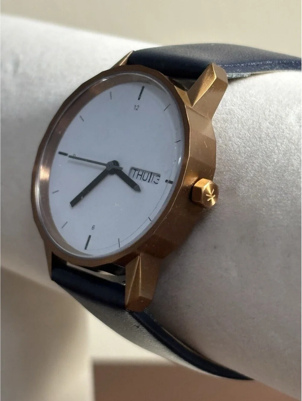 Tinker Watch First Edition Ronda 507 Swiss Movt Sapphire Crystal Copper 34mm